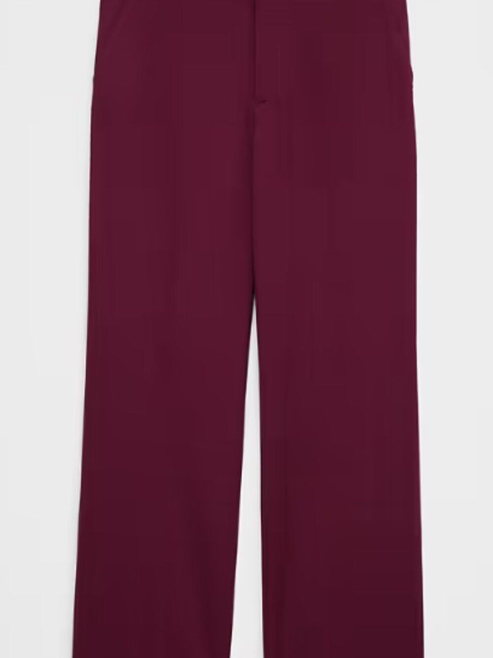Banana Republic Factory Women's Straight Sculpted Stretch Pants  WINE Size 14 - Picture 6 of 6